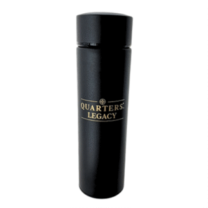 Quarters Legacy Black Thermos Bottle