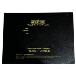 Quarters Legacy Will envelope